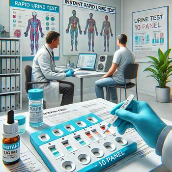 Instant Rapid Urine Test - 10 Panel