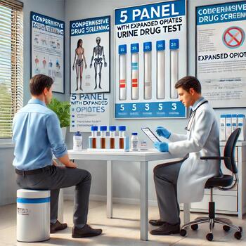5 Panel With Expanded Opiates Urine Drug Test