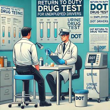 Return to Duty DOT Drug Test For Unemployed Drivers